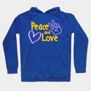 Peace and Love Hoodie